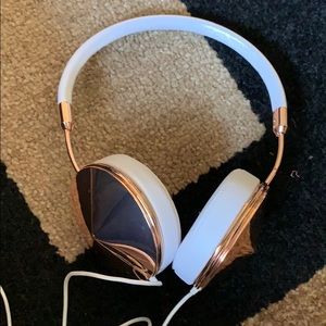 Friends used headphones